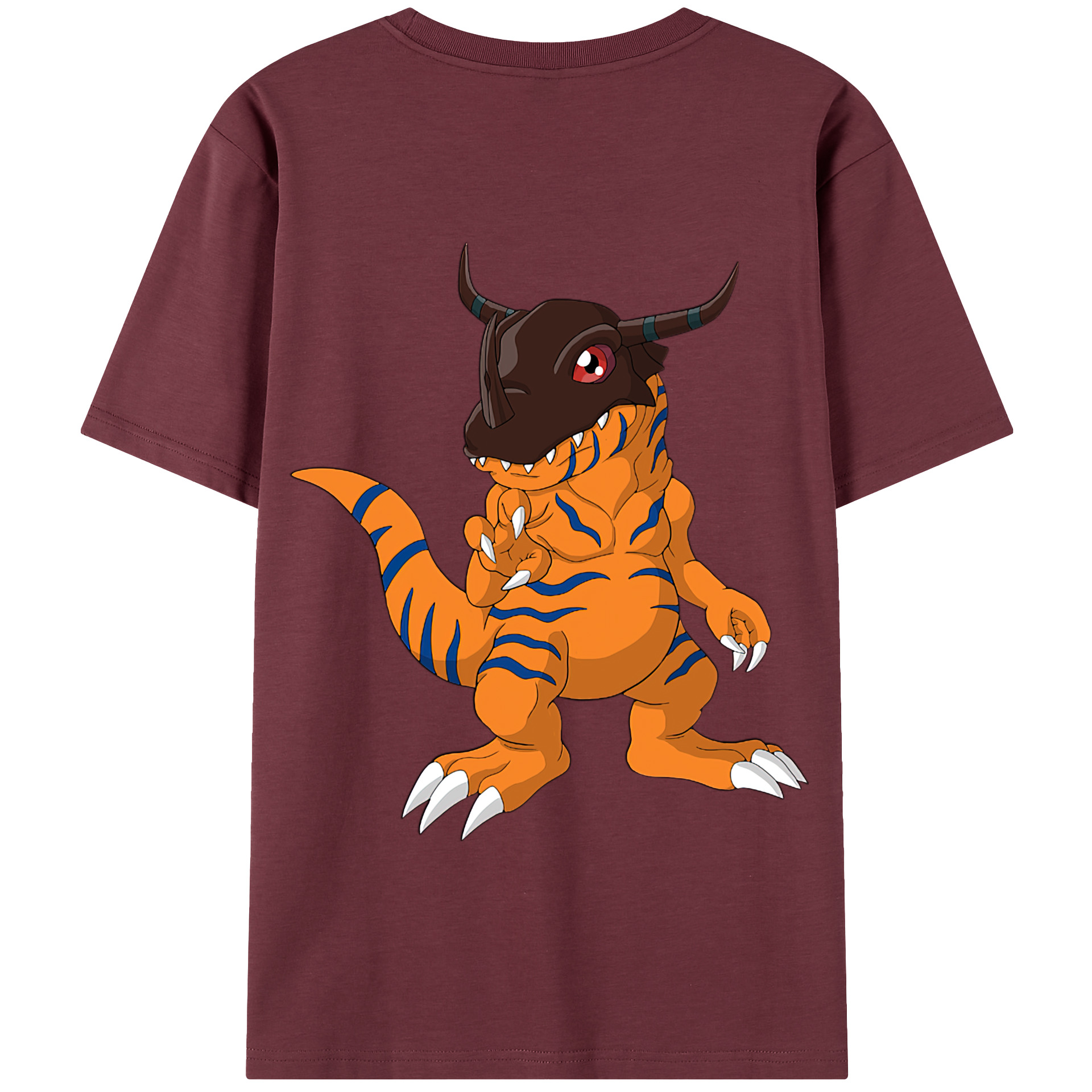 （画像用） Digimon デジタルモンスター/デジモン 綿100％半袖Tシャツ（背面プリント）